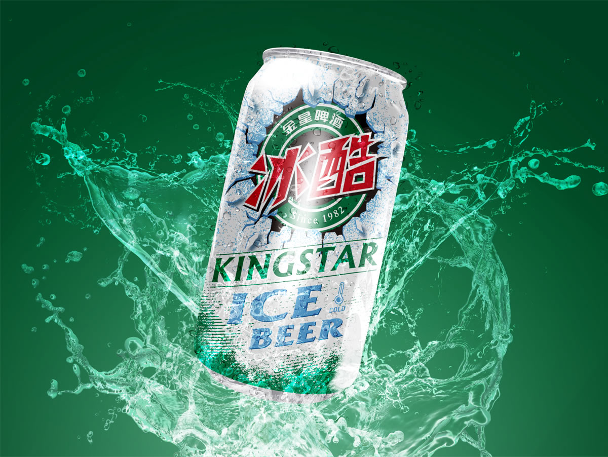 金星啤酒品牌包裝設(shè)計(jì),金星啤酒包裝形象升級(jí)