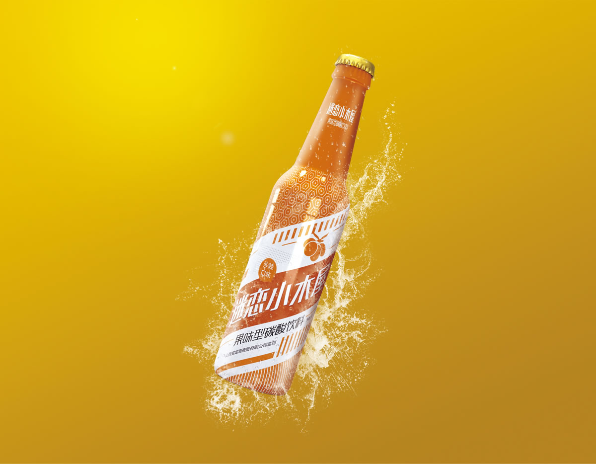 迷戀小木屋品牌包裝設(shè)計,品牌形象設(shè)計,瓶貼設(shè)計_全力設(shè)計