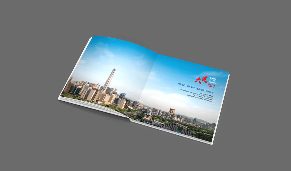 深圳市福田區(qū)慈善會,福田區(qū)慈善會畫冊策劃設(shè)計,福田區(qū)慈善會10周年慶活動物料設(shè)計,福田區(qū)慈善會形象墻設(shè)計