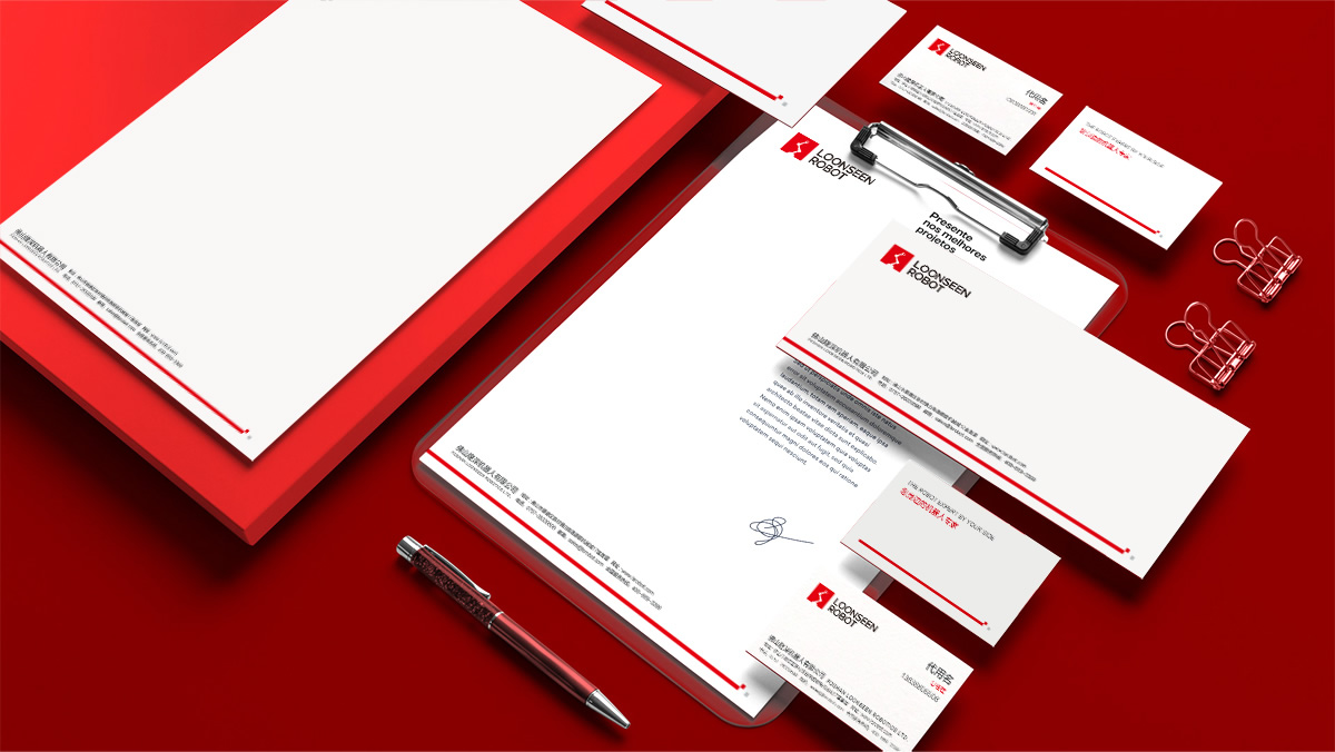 隆深機器人標(biāo)志設(shè)計,隆深機器人品牌形象設(shè)計,隆深機器人品牌策劃,隆深機器人LOGO設(shè)計