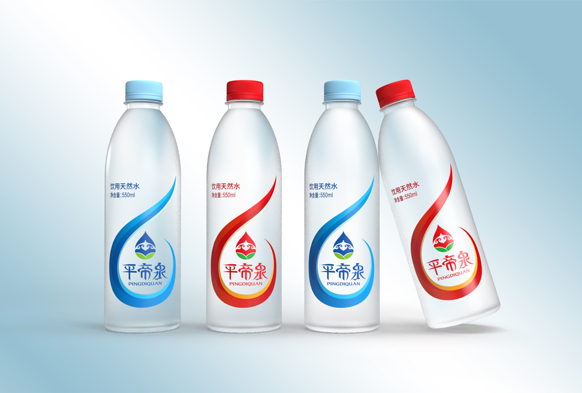平帝泉品牌設(shè)計(jì),平帝泉標(biāo)志設(shè)計(jì),平帝泉包裝設(shè)計(jì)