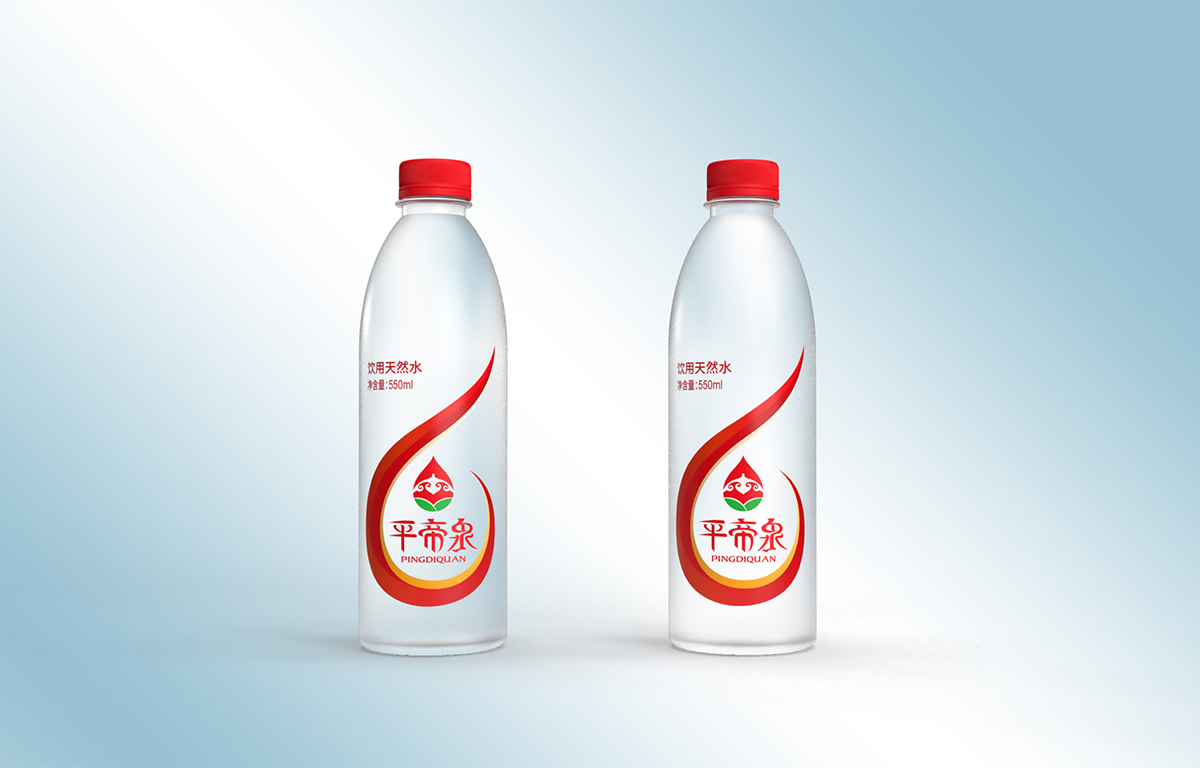 平帝泉品牌設(shè)計(jì),平帝泉標(biāo)志設(shè)計(jì),平帝泉包裝設(shè)計(jì)